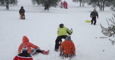 children playing in snow, kids with disabilities: Image by paolafrangella from Pixabay