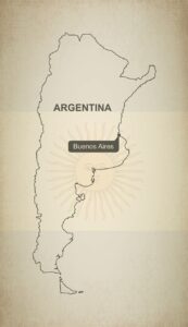 Buenos Aires, Argentina: Image by Koen One Stop Map from Pixabay