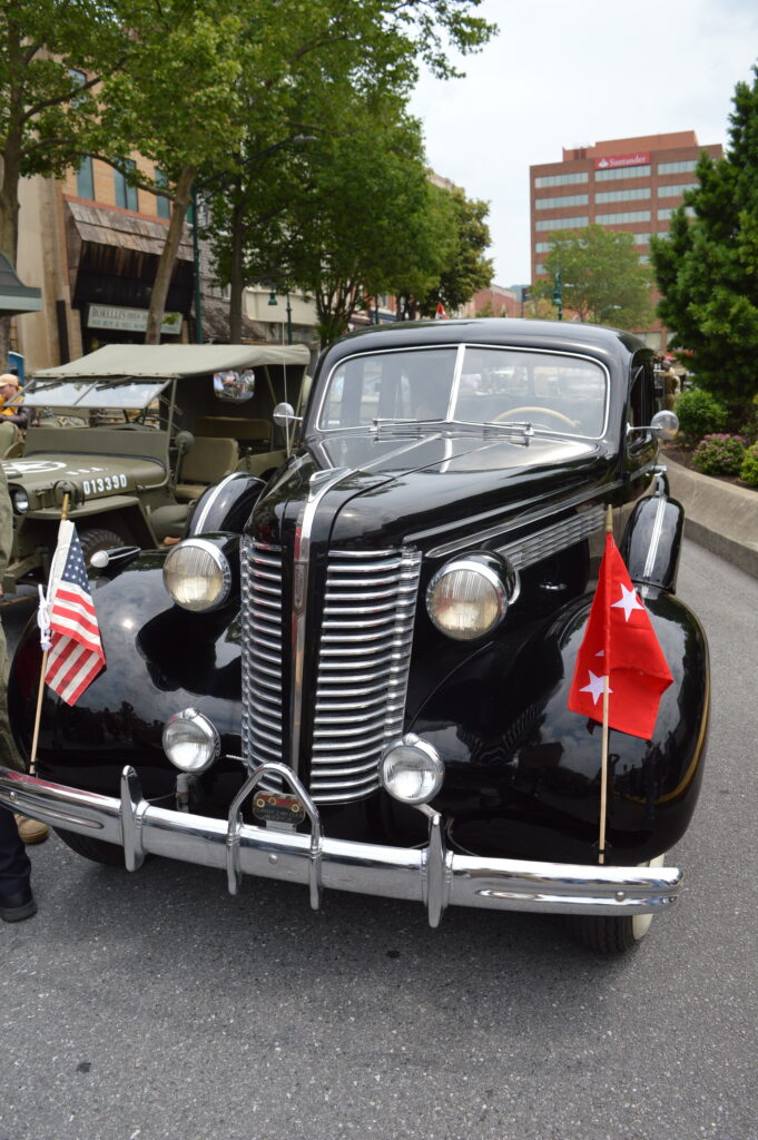 MAAM World War II Weekend 2025: A four star salute to this beautiful 1938 Buick Series 40 Sedan (credit Anthony C. Hayes)