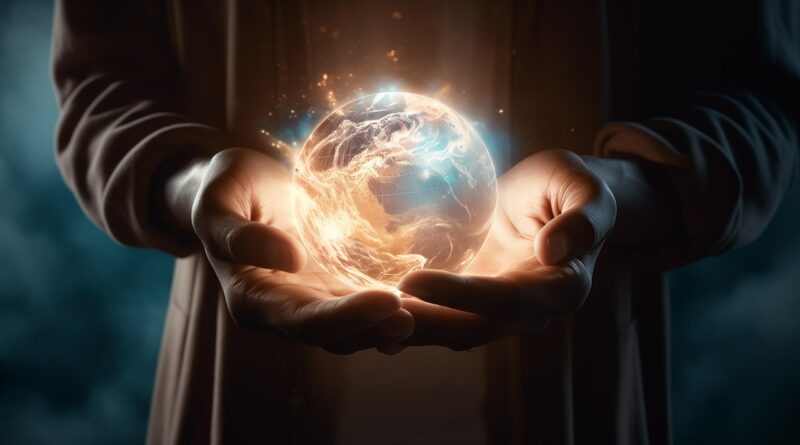 Light of the world: Image by Ginu C Plathottam from Pixabay