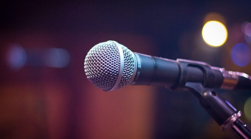 microphone: Image by NikolayF.com from Pixabay