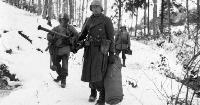 Gettysburg Museum Set to Host Scholars, Vets for Battle of the Bulge Conference Army engineers emerge from defensive positions in the vicinity of Bastogne, Belgium, after fighting in the Battle of the Bulge. (US Army photo)