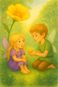 Little Renee of Sunshine and the Everkind Tales: Illustration by Gael J. B. Orr
