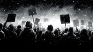 protest, divided: Image by Vilius Kukanauskas from Pixabay