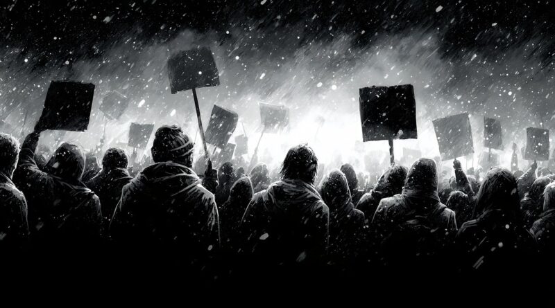 protest, divided: Image by Vilius Kukanauskas from Pixabay
