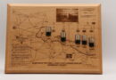 Joel Johnson's D-Day sand plaque by Day of Days Productions.