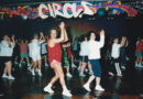 Lisa Salkov Exercising with Richard Simmons (courtesy Carnival Cruise Line)