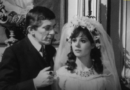 Screenshot from Dark Shadows (ABC) featuring Jonathan Frid and Kathryn Leigh Scott.