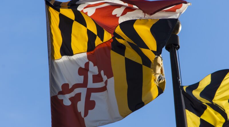 Maryland,Image by Bruce Emmerling from Pixabay Maryland flag: