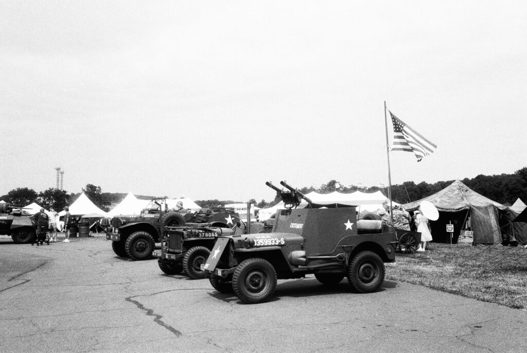MAAM WWII Weekend 2026: Photo taken by Lititz PA resident Tom Jordan with an Argus C3 camera. (credit Tom Jordan)