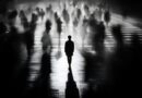 alone in a crowd, shadow: Image by Vilius Kukanauskas from Pixabay