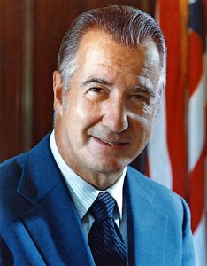 Vice President Spiro Agnew.