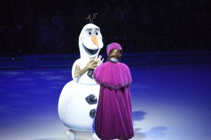 America's favorite Snowman had the crowd singing at Royal Farms Arena.