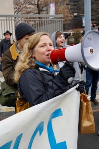 Green Party activist Margaret Flowers