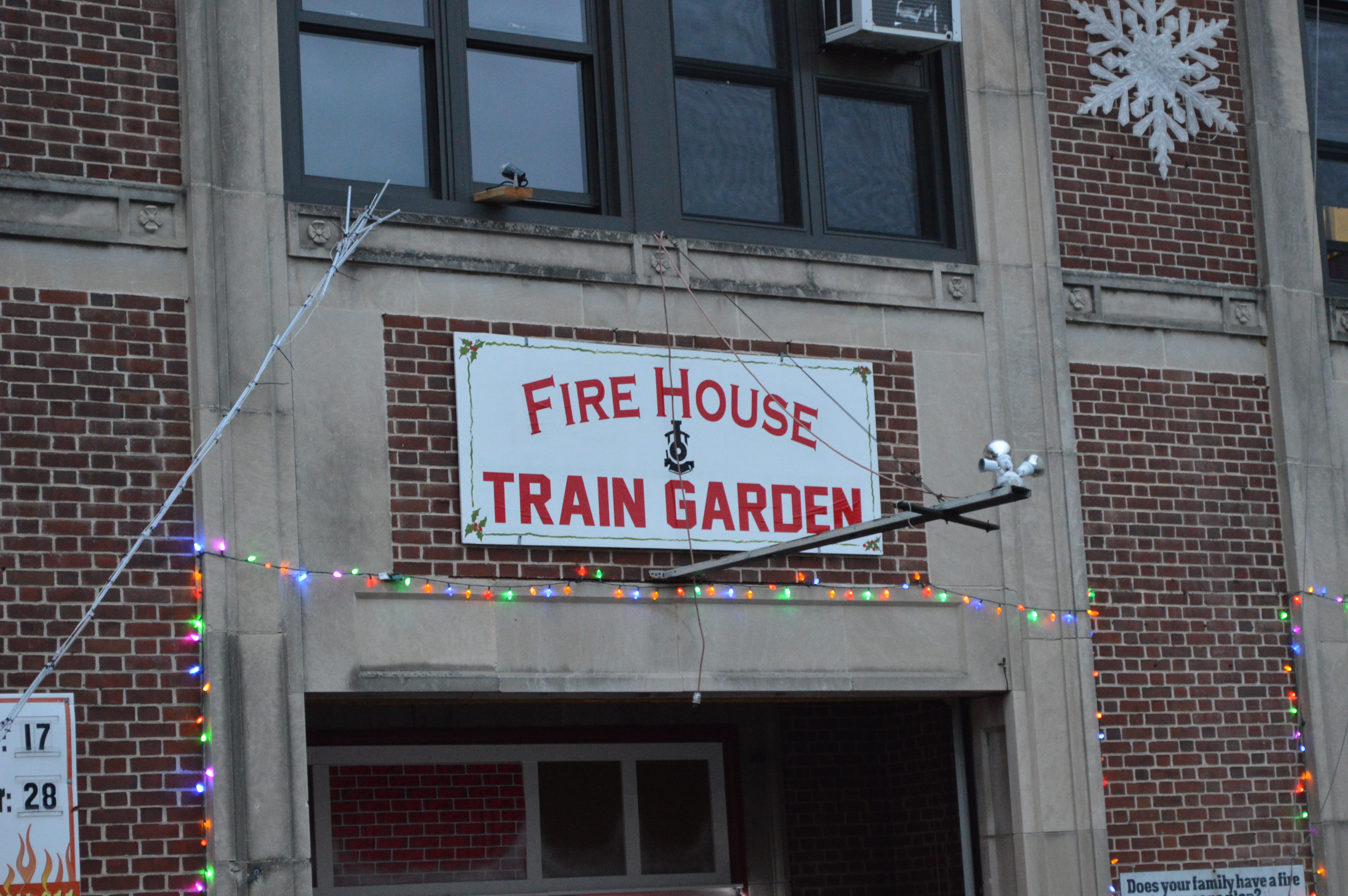Baltimore City Fire Department Station 45 Train Garden 2017. (credit Anthony C. Hayes)