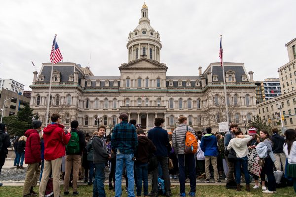 Baltimore Gun Violence Protest March 6, 2018. (credit Michael Jordan BPE)