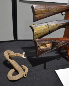A collection of Viginia Manufactory Arms at the 2018 Baltimore Antique rms Show. (Anthony C. Hayes)