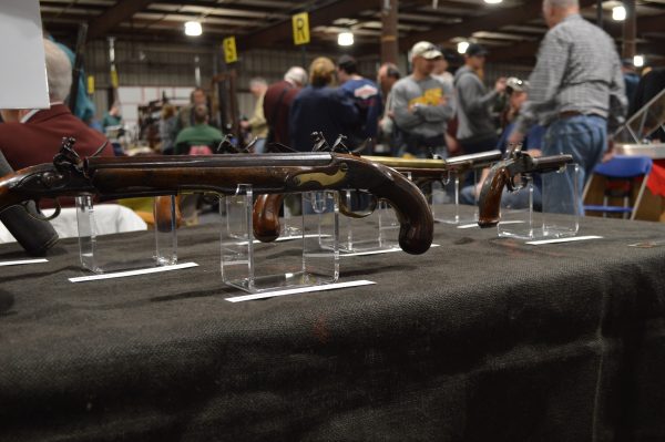 Baltimore Antique Arms Show: Maryland made flintlocks. (Anthony C. Hayes)