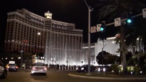 The fountains at the Bellagio Resort-Casino in Las Vegas (YouTube)