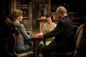 Helen Hedman, Megan Anderson and Carl Shurr prepare to meet the spirits. (ClintonBPhotography)