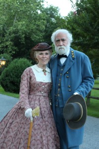 Bonnie and Frank Orlando as Mary and Robert E. Lee. (courtesy) 