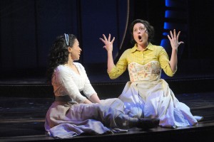 Carey Rebecca Brown and Dorea Schmidt in Carousel. (courtesy)