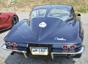 Mark Hopple's 1963 split-window coupe at Corvettes at Carlisle 2016. (Anthony C. Hayes)