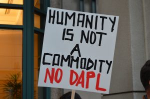 Standing Rock Sioux: Baltimore Standing Rock DAPL protest. (Anthony C. Hayes)