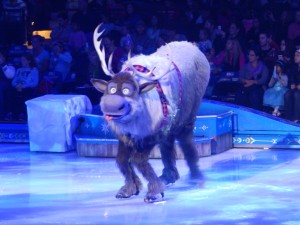 Sven is brought to life on Frozen on Ice. (Jon Gallo)