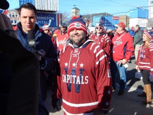 “It’s not everyday you get to make a Zamboni,” Duff Goldman said of his 45-pound chocolate cake to commemorate the NHL's Winter Classic on Jan. 1. (Jon Gallo)