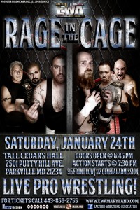 EWA Rage in the Cage poster