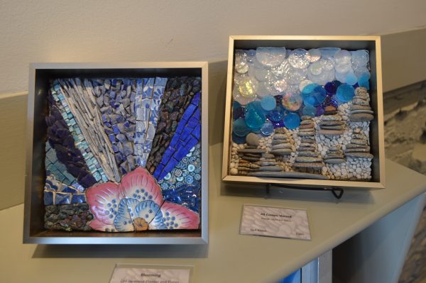 Mosaic art by Gail Rosen of Andamento Gallery in Baltimore, Md. credit Anthony C. Hayes