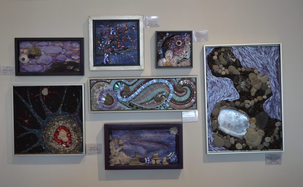Mosaic art by Gail Rosen of Andamento Gallery in Baltimore, Md. credit Anthony C. Hayes