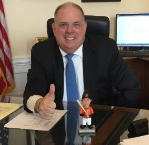 Hogan riding high on approval ratings in Maryland.
