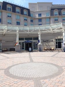 Azure is located inside the  Westin Hotel in Annapolis