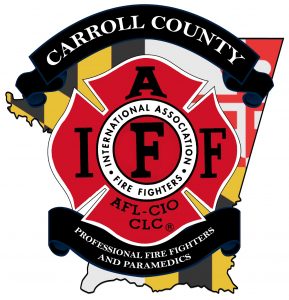 A group of Carroll County Maryland fire fighters has voted to form a local IAFF Union.  Shown here is the proposed logo