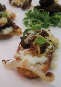 Moral Crostini by Chef Therese Harding.