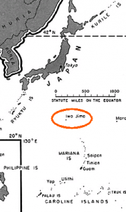 Iwo Jima was a strategic base because of its close proximity to Japan. 