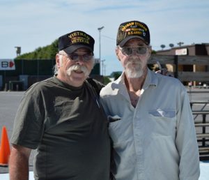 Vietnam veterans Wayne and William Talbott. (Anthony C. Hayes)