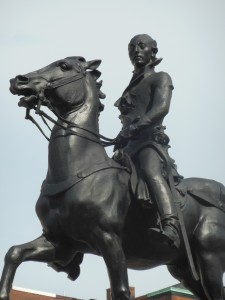 Lafayette monument in Baltimore. (Anthony C. Hayes)