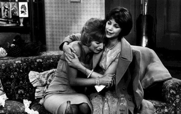 Penny Marshall and Cindy Williams in Laverne & Shirley.