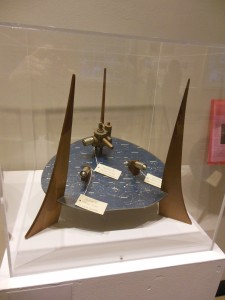 Artifacts include prototypes of probes from the Viking Lander project. (Anthony C. Hayes)
