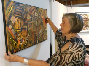 Gallery owner Maxine Taylor.  (Anthony C. Hayes