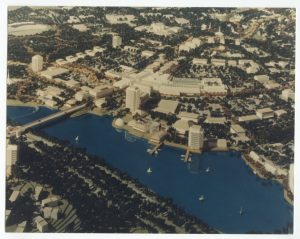 Model of downtown Columbia. (Columbia Archives)