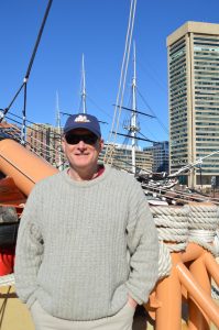 With his schooling aboard the SSV Oliver Hazard Perry now complete, Sid L. Dunn hopes to land a job with NOAA. (Anthony C. Hayes)