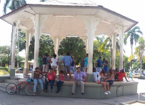 Central Park Gazebo in Liberia