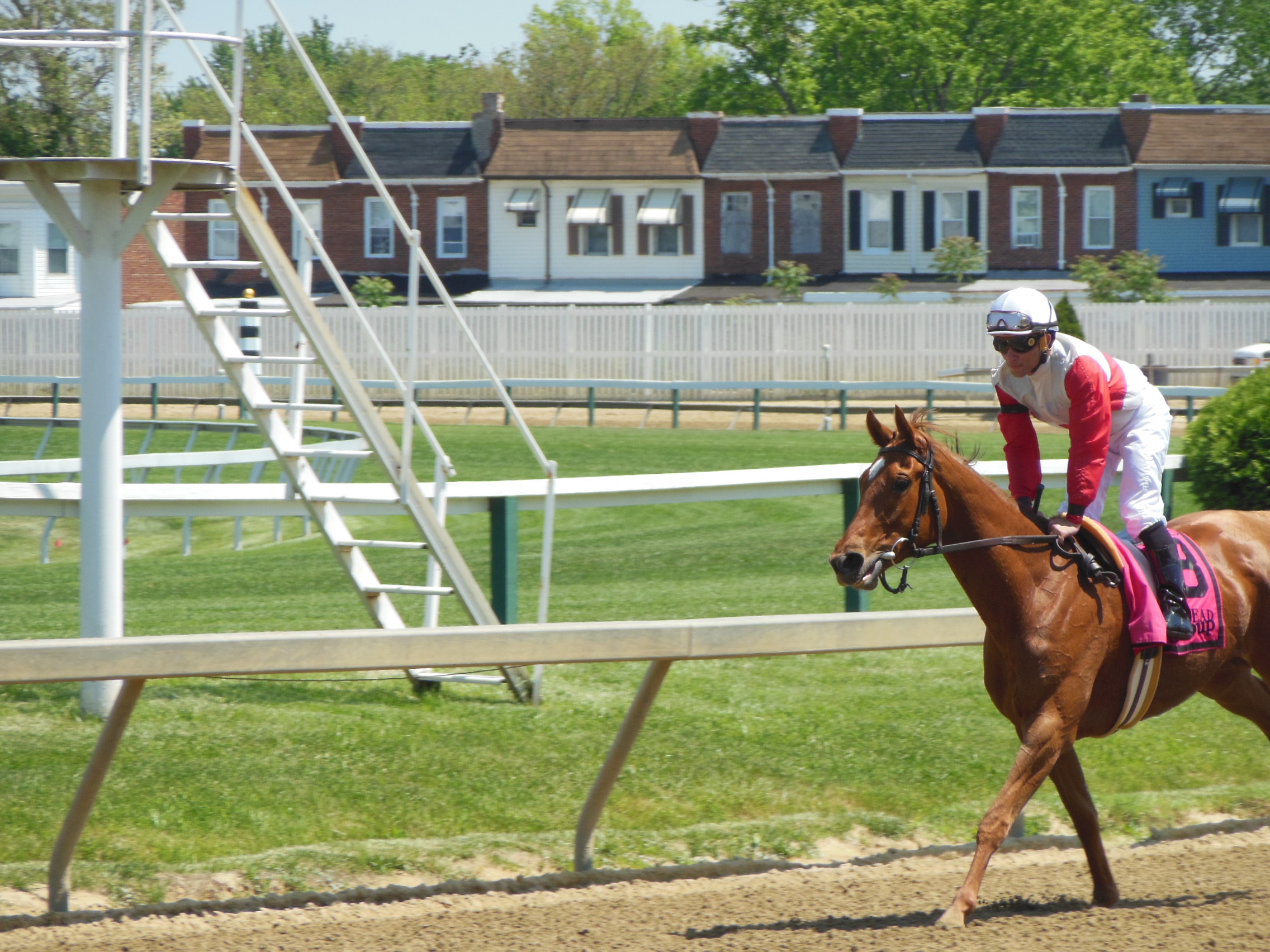 Pimlico redevelopment would significantly impact the communty surrounding the track. (Anthony C. Hayes)