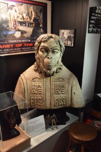 The Blob caretaker Wes Shank owns The Lawgiver bust from Planet of the Apes. (Anthony C. Hayes)