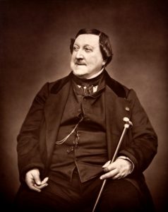 Composer Gioachino Rossini.