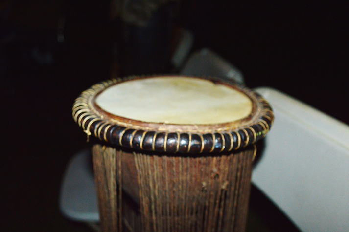 A drum used in a Selichot drum circle at Beth El Congregation in Baltimore credit Anthony C. Hayes